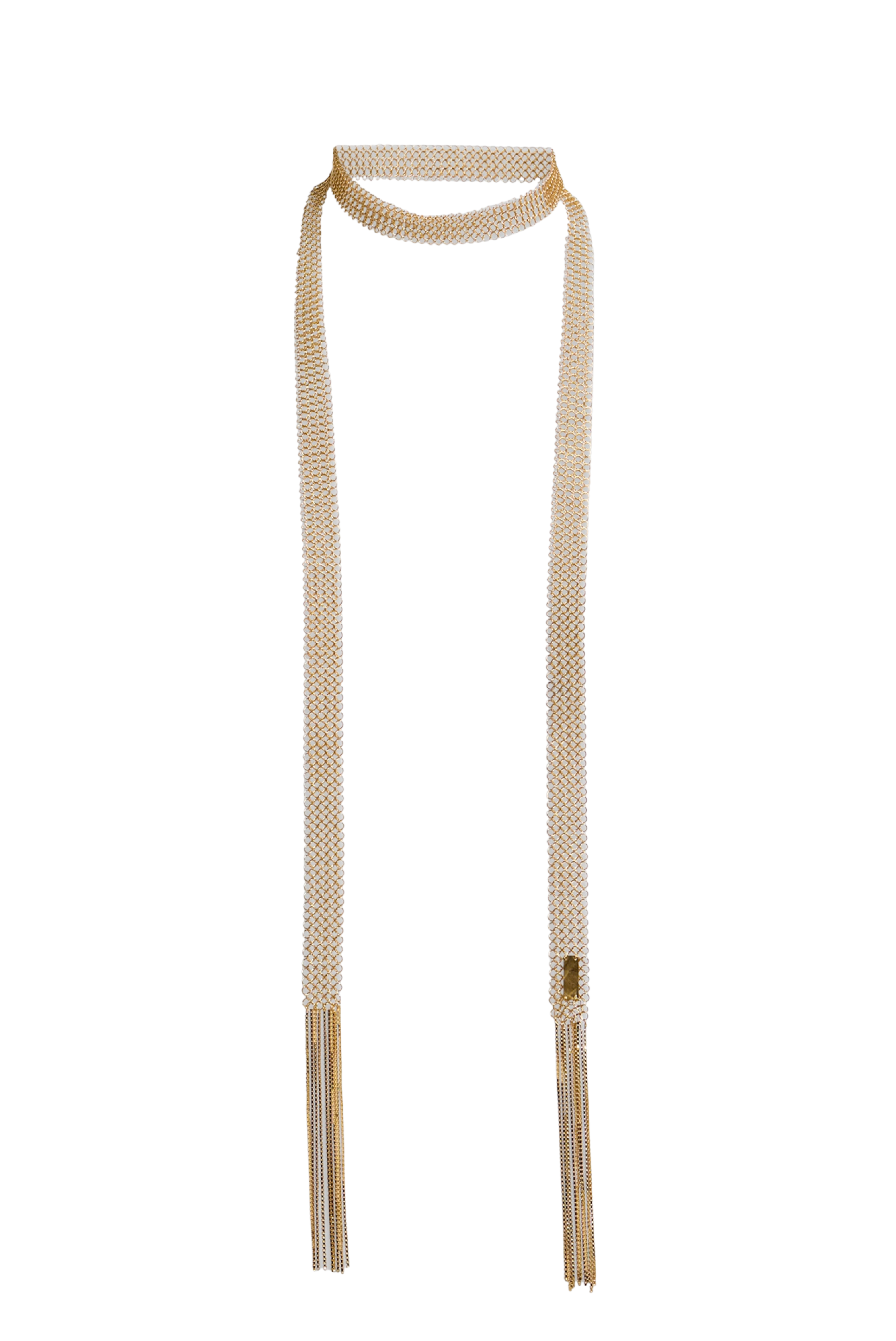Paisley Scarf Necklace