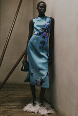 Floral Duchess Midi Dress