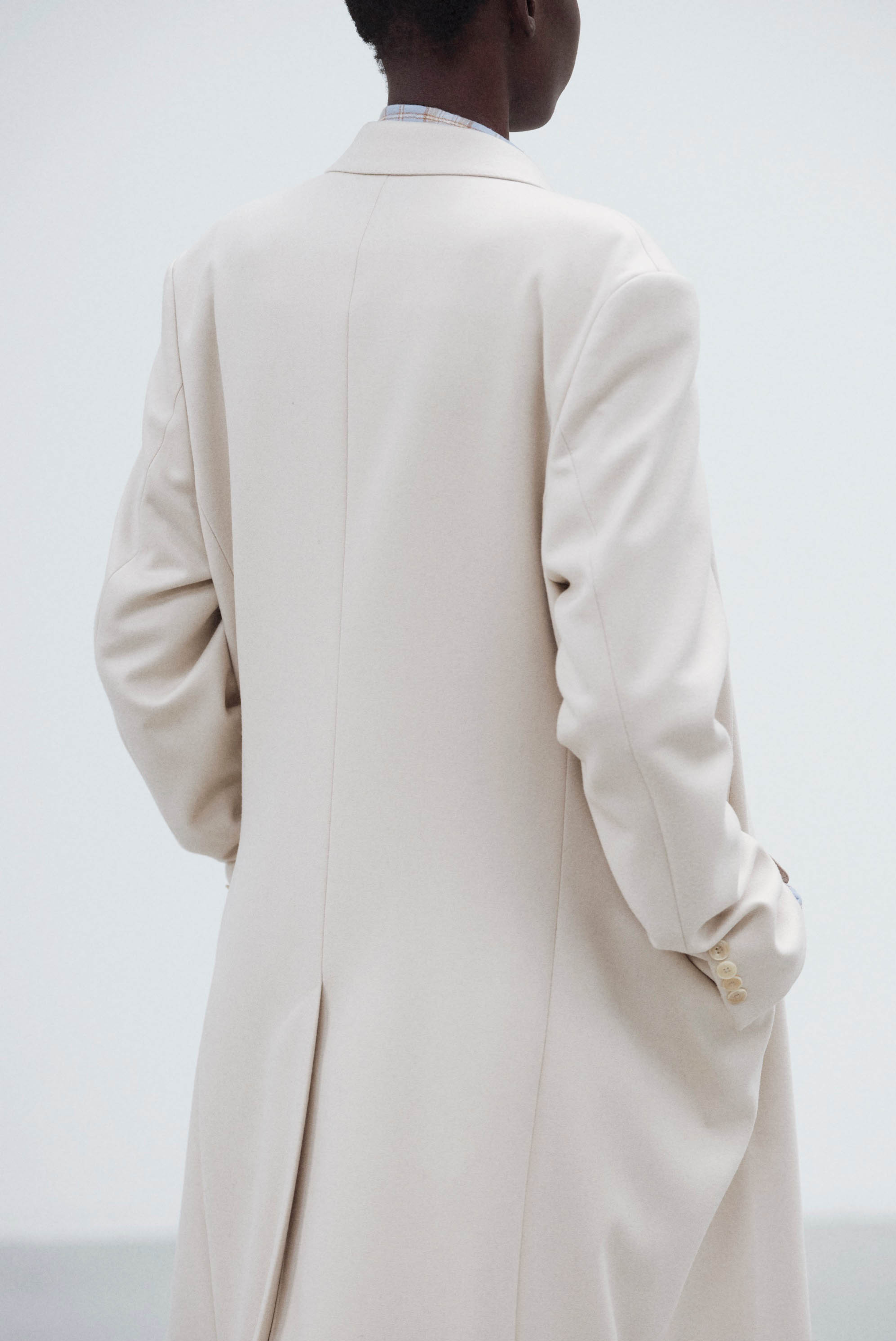 Auralee Light Melton Chesterfield Coat