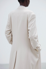 Auralee Light Melton Chesterfield Coat