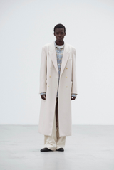 Auralee Light Melton Chesterfield Coat