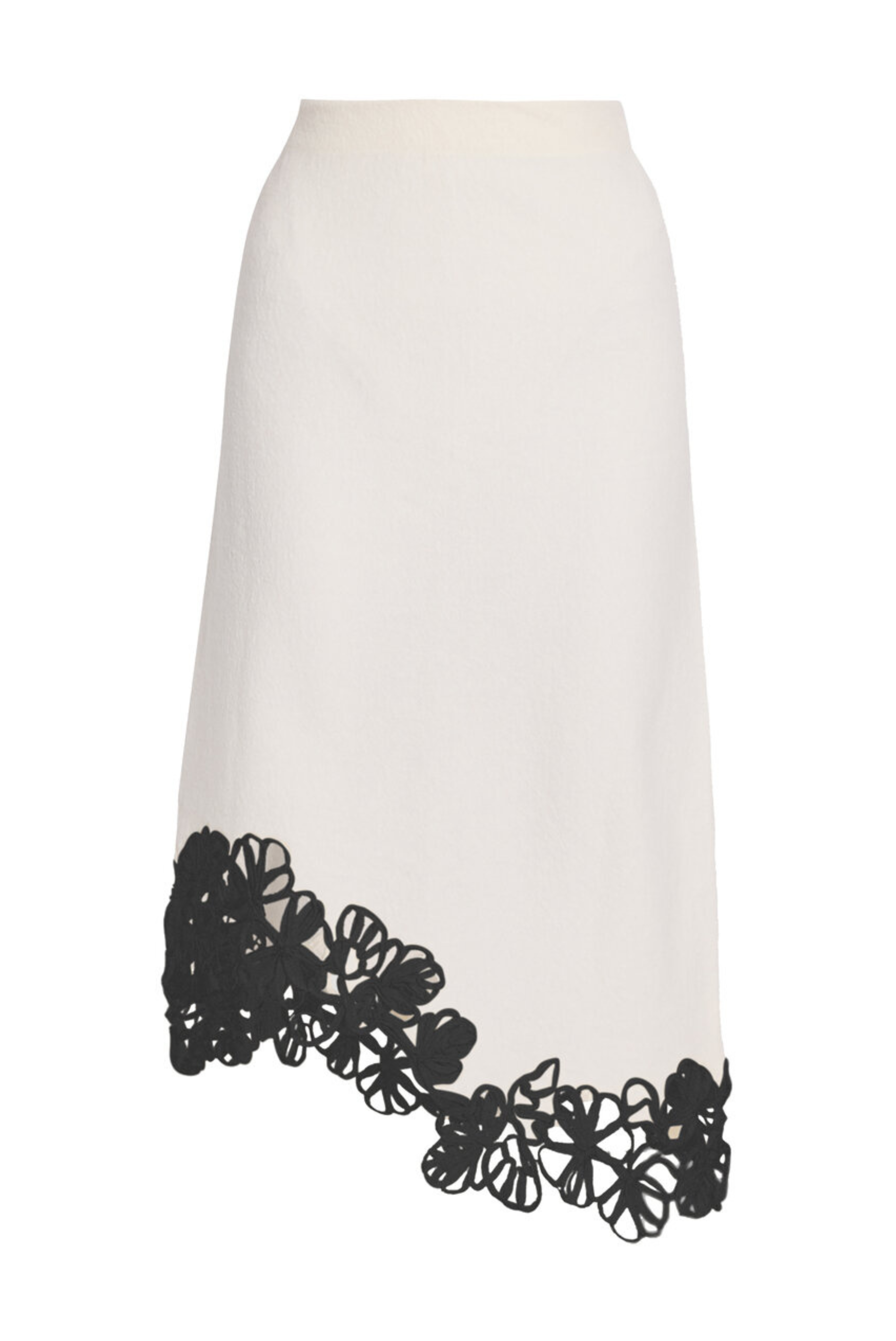 Cutout Knitted Midi Skirt