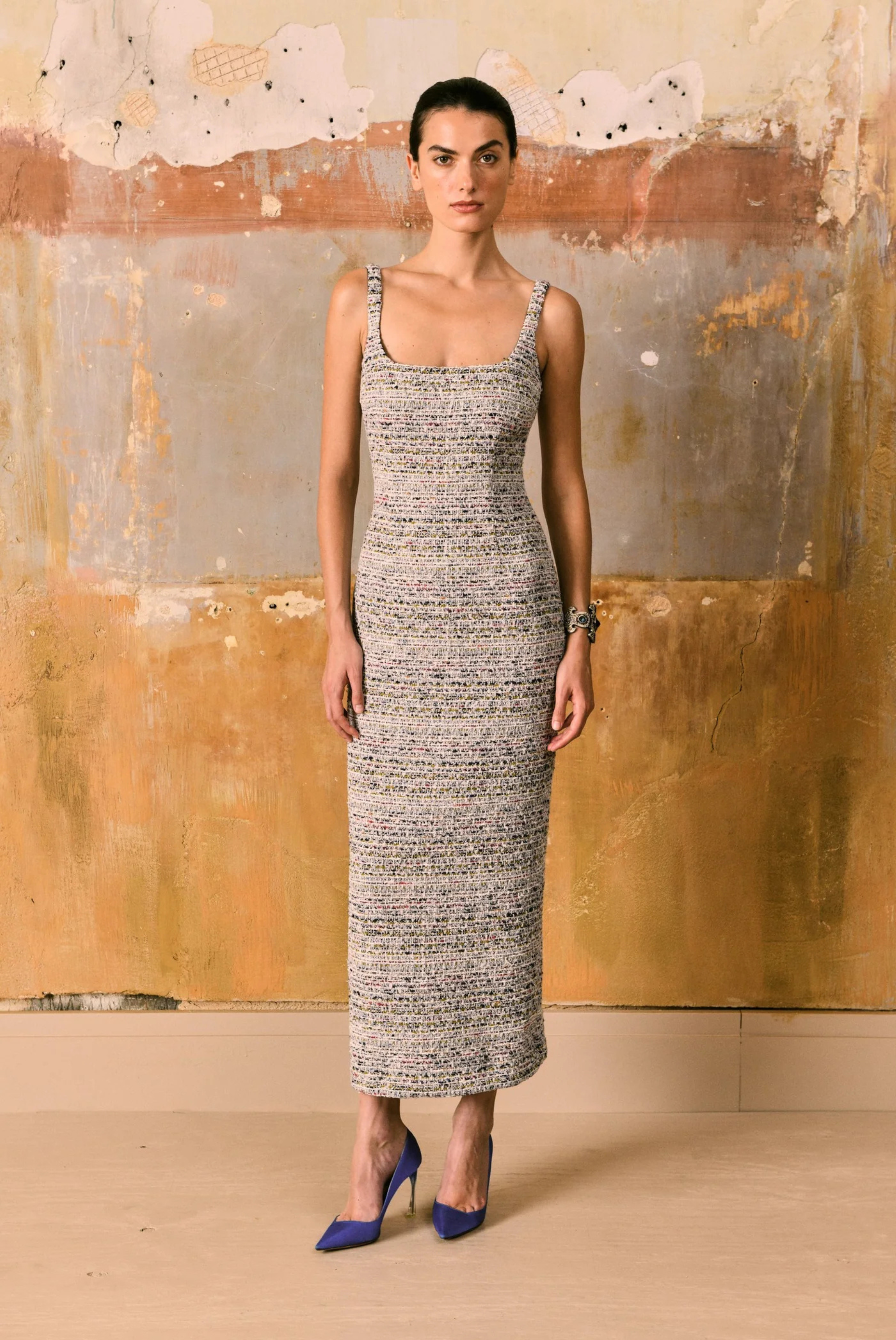 Cornelia Sleeveless Dress Confetti