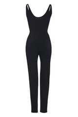 The Maddie Knit Catsuit Black