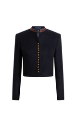 Cropped Military Jacket