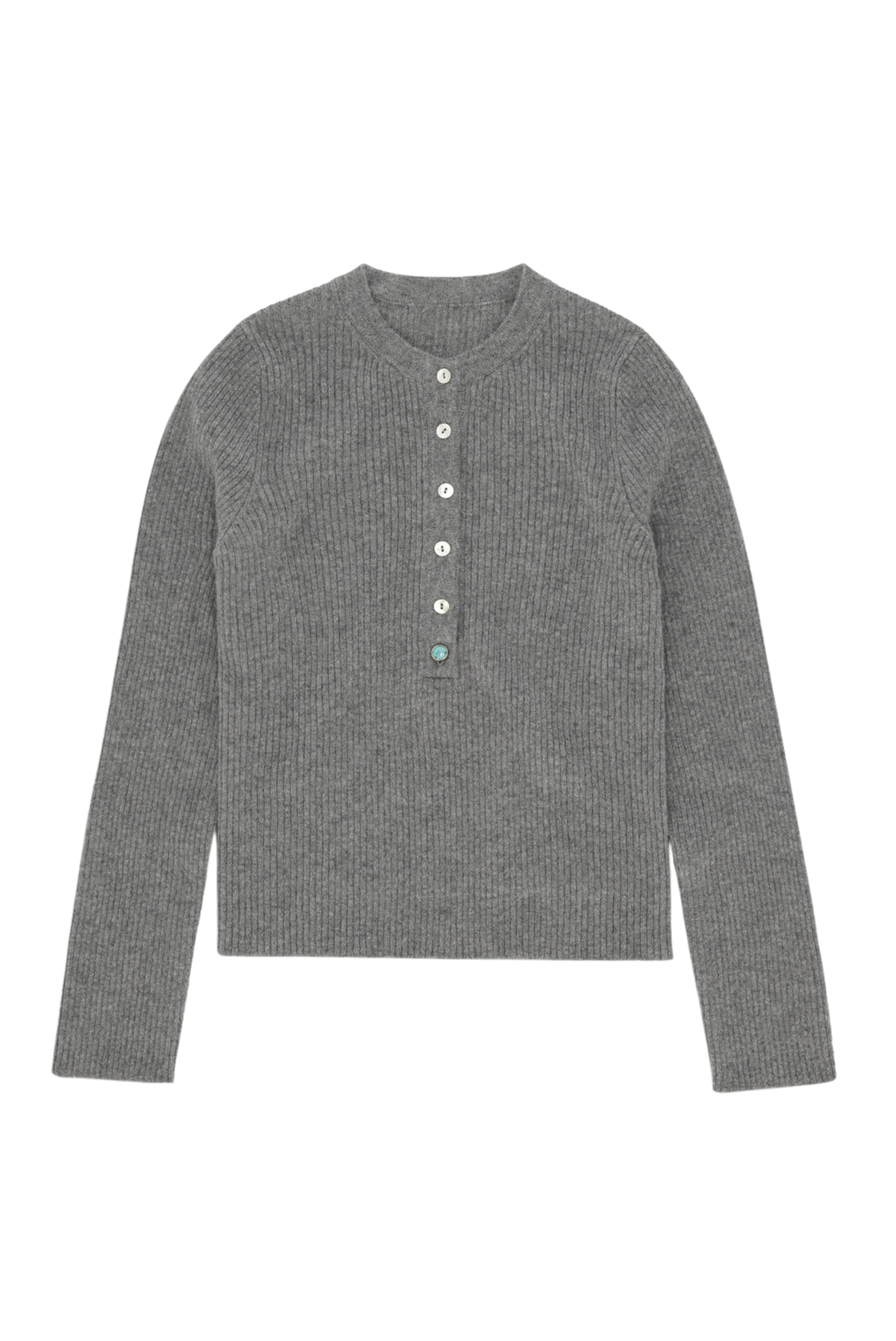 Lou Maglia Serafino in Cashmere Grey