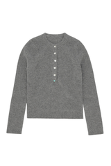 Lou Maglia Serafino in Cashmere Grey