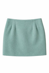 Augustus Mini Skirt Soft Teal