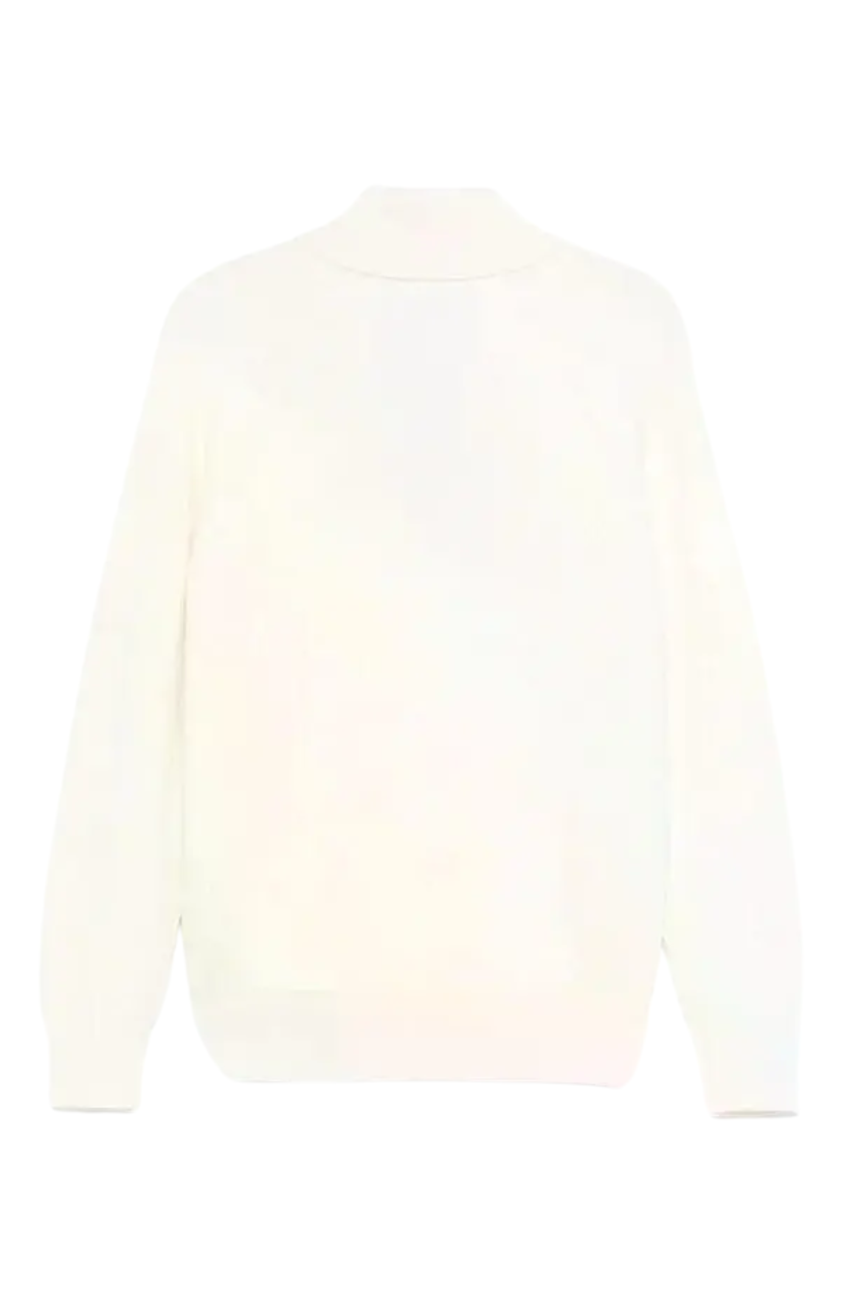 Barena Gio Cardigan Ivory Ribbed Shawl