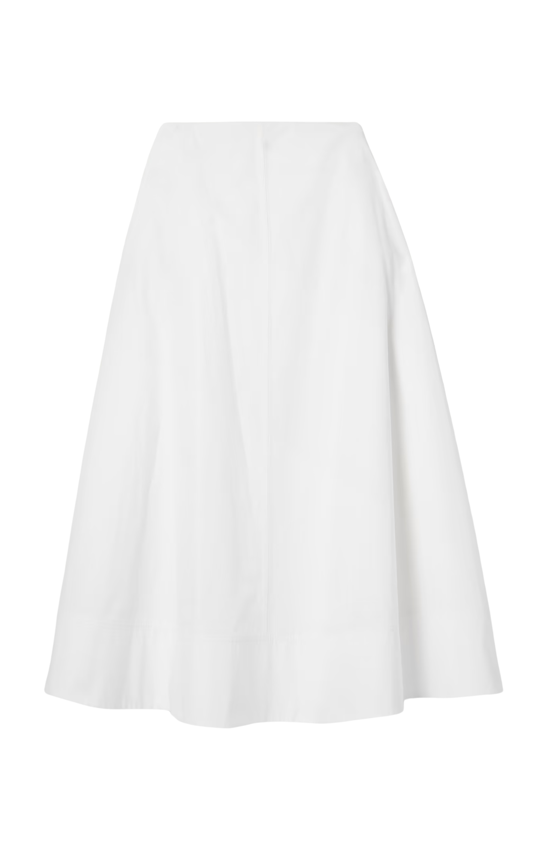 The Knox Low Slung Skirt in White