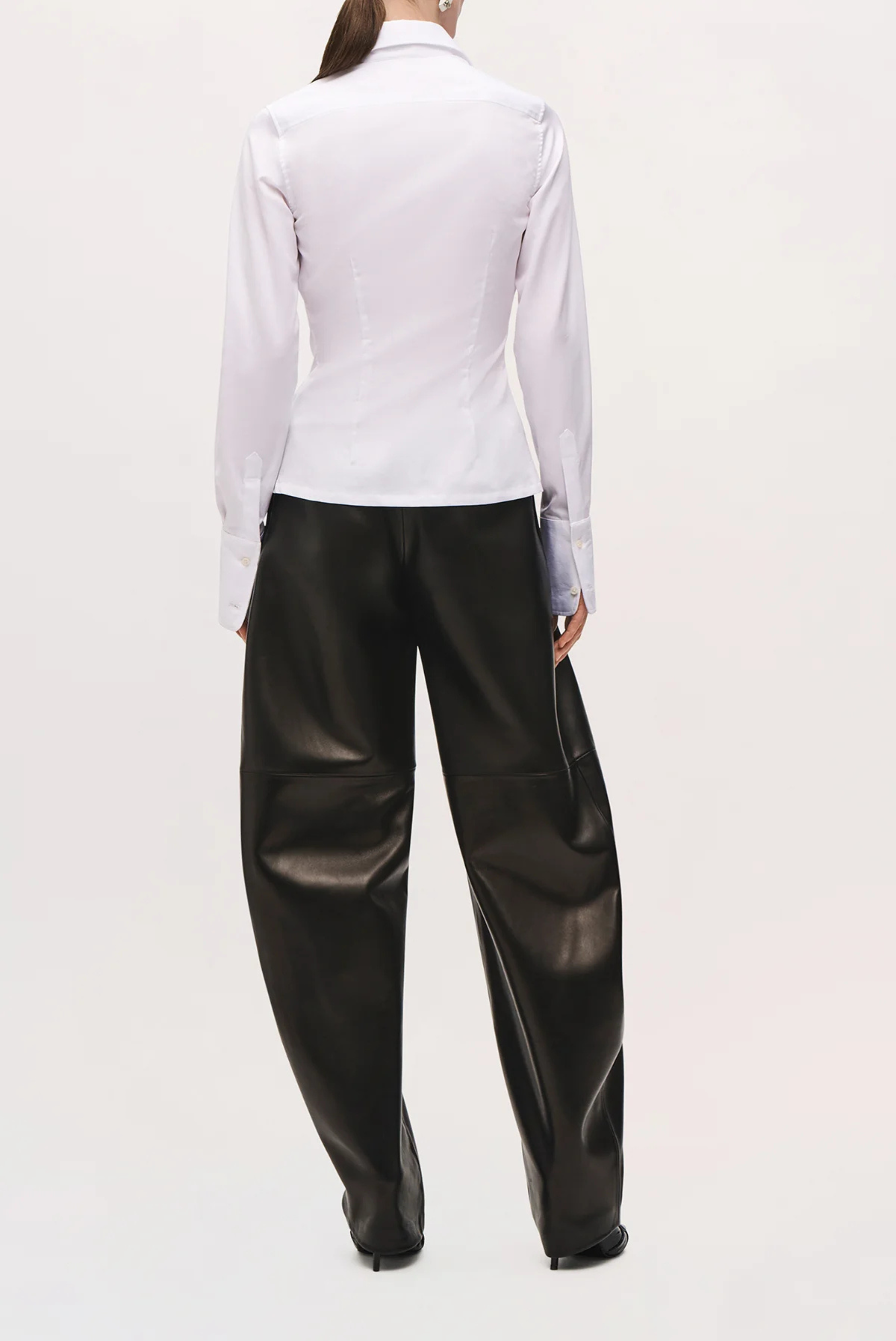 Brandon Maxwell Ceci Button Down White