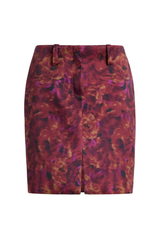 Brandon Maxwell The Lex Pencil Skirt Floral 