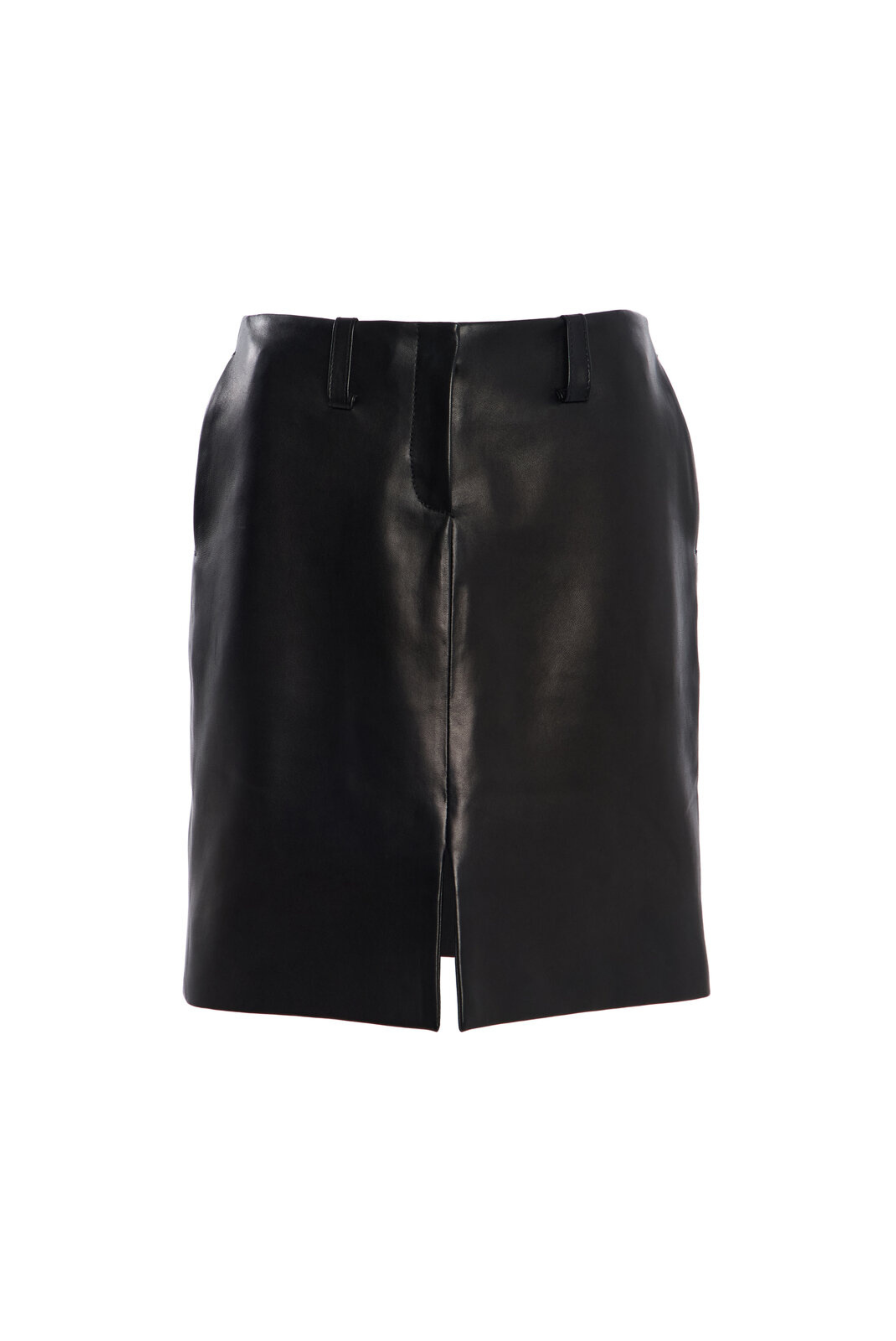 Brandon Maxwell The Lex Pencil Skirt W/ Belt Loops Black