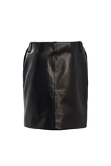 Brandon Maxwell The Lex Pencil Skirt W/ Belt Loops Black