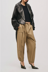 Brandon Maxwell The Scout Cargo Pant Khaki