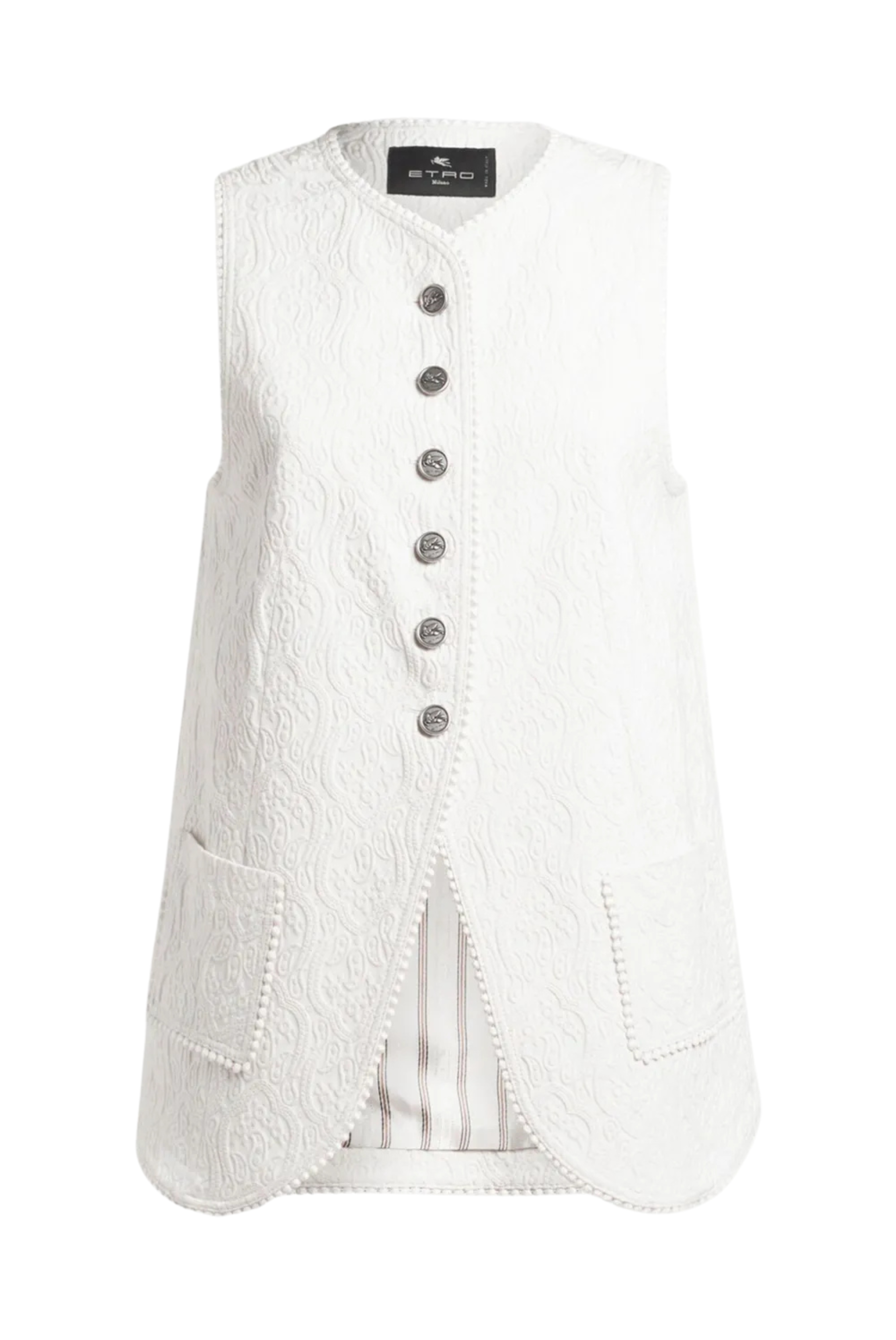 A-Line Vest with Trim