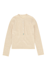 Lou Maglia Serafino in Cashmere Cream