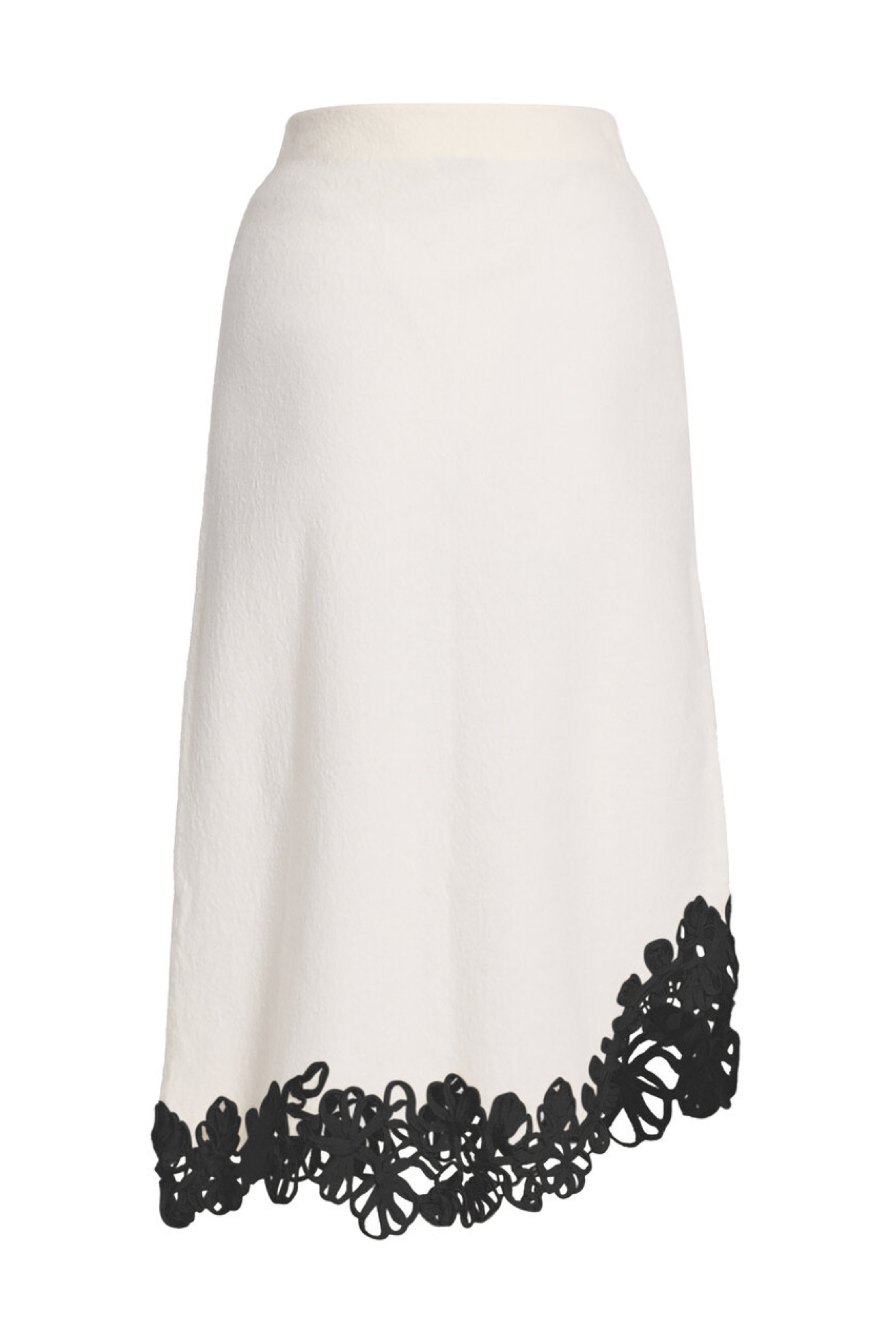 Cutout Knitted Midi Skirt