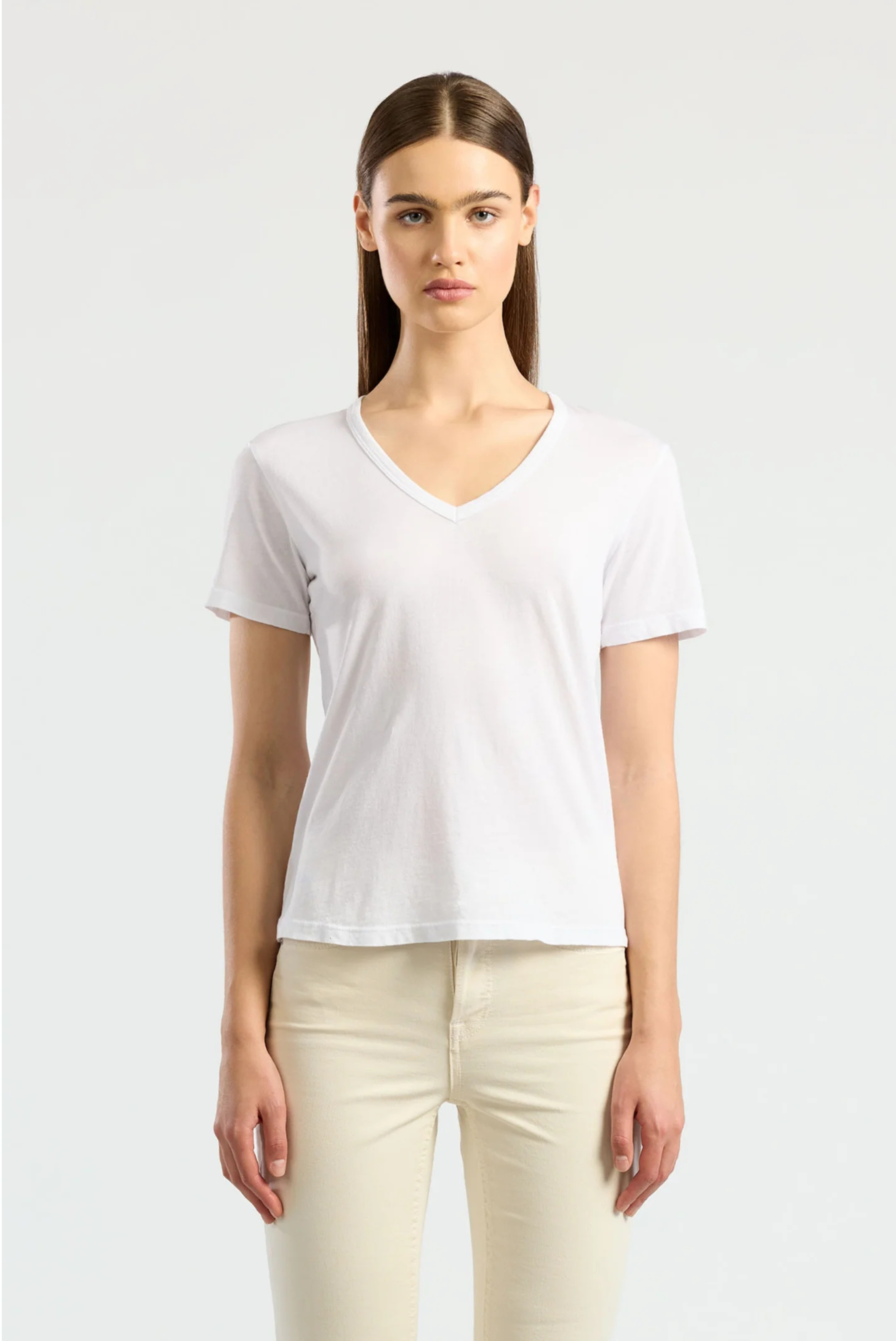 Cotton Citizen Standard V Neck White 