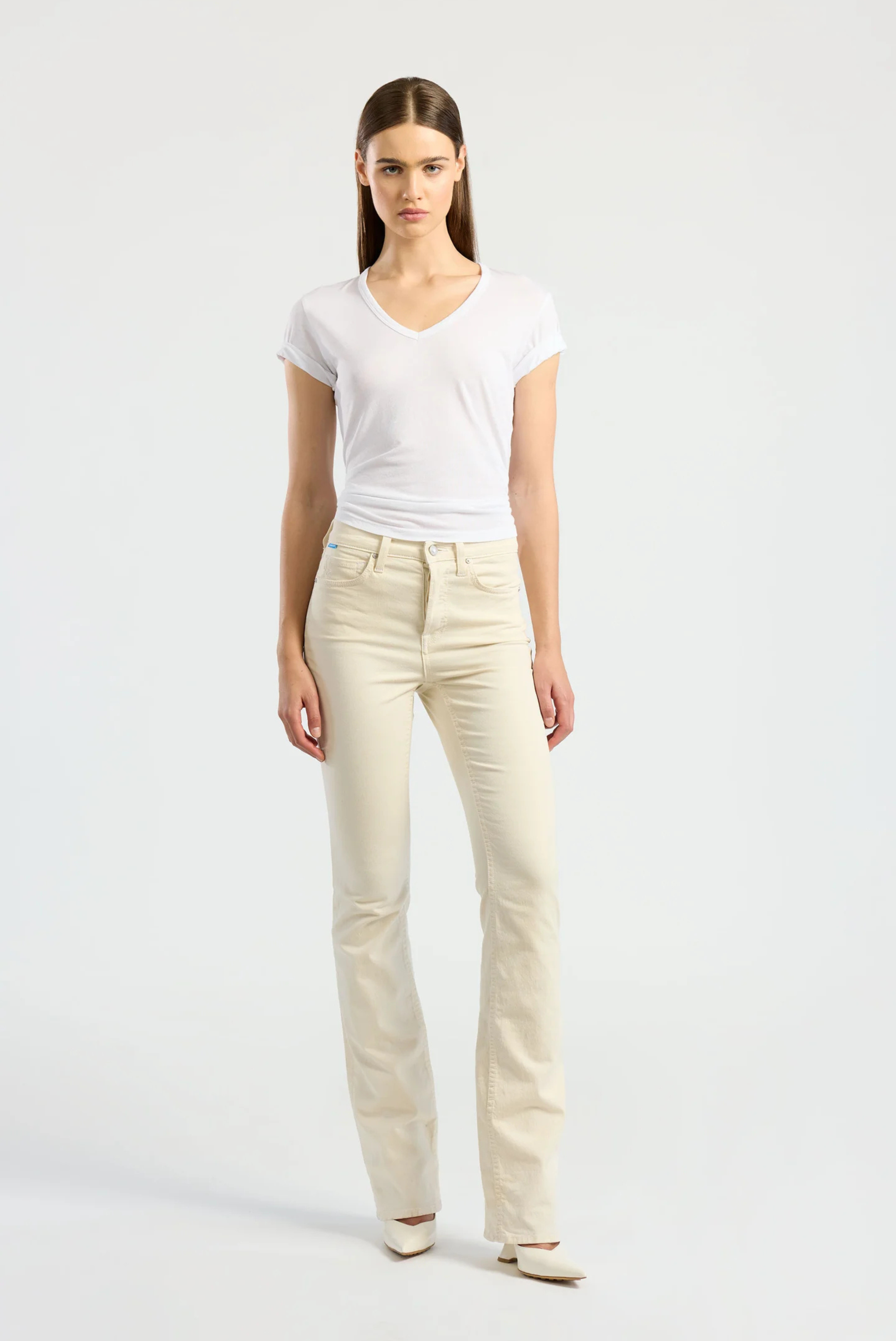 Cotton Citizen Standard V Neck White 