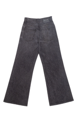Cout de la Liberte Victor Black Twill Silver Metallic Denim Wide Leg Dirty Charlie 