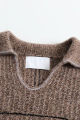 Cuddle Up Half-Placket Long-Sleeve Cashmere and Silk Top