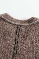 Cuddle Up Half-Placket Long-Sleeve Cashmere and Silk Top