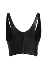 The Alexia Cropped Top Black