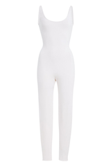 The Maddie Knit Catsuit White