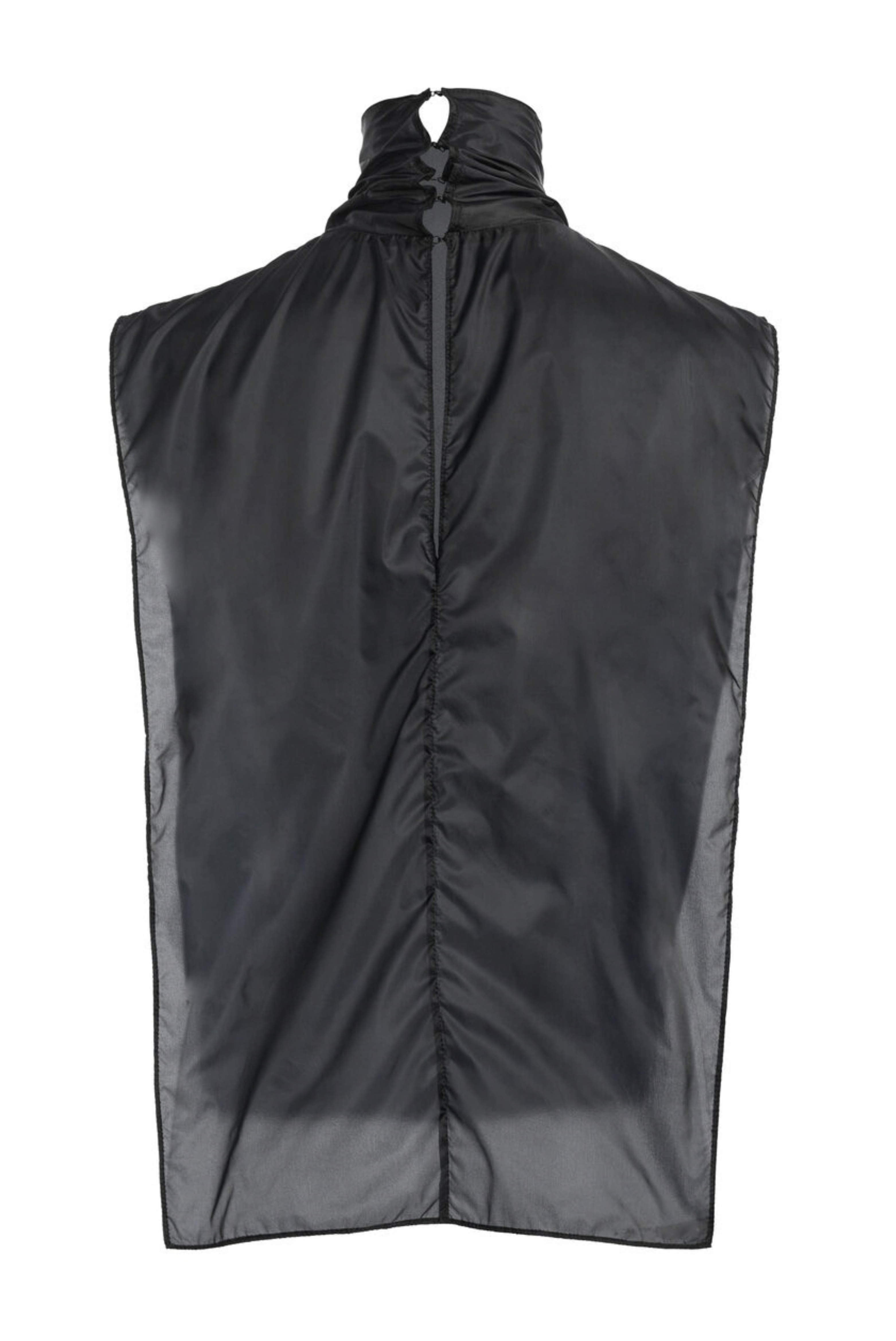 The Cain Nylon Turtleneck Underpinning Black