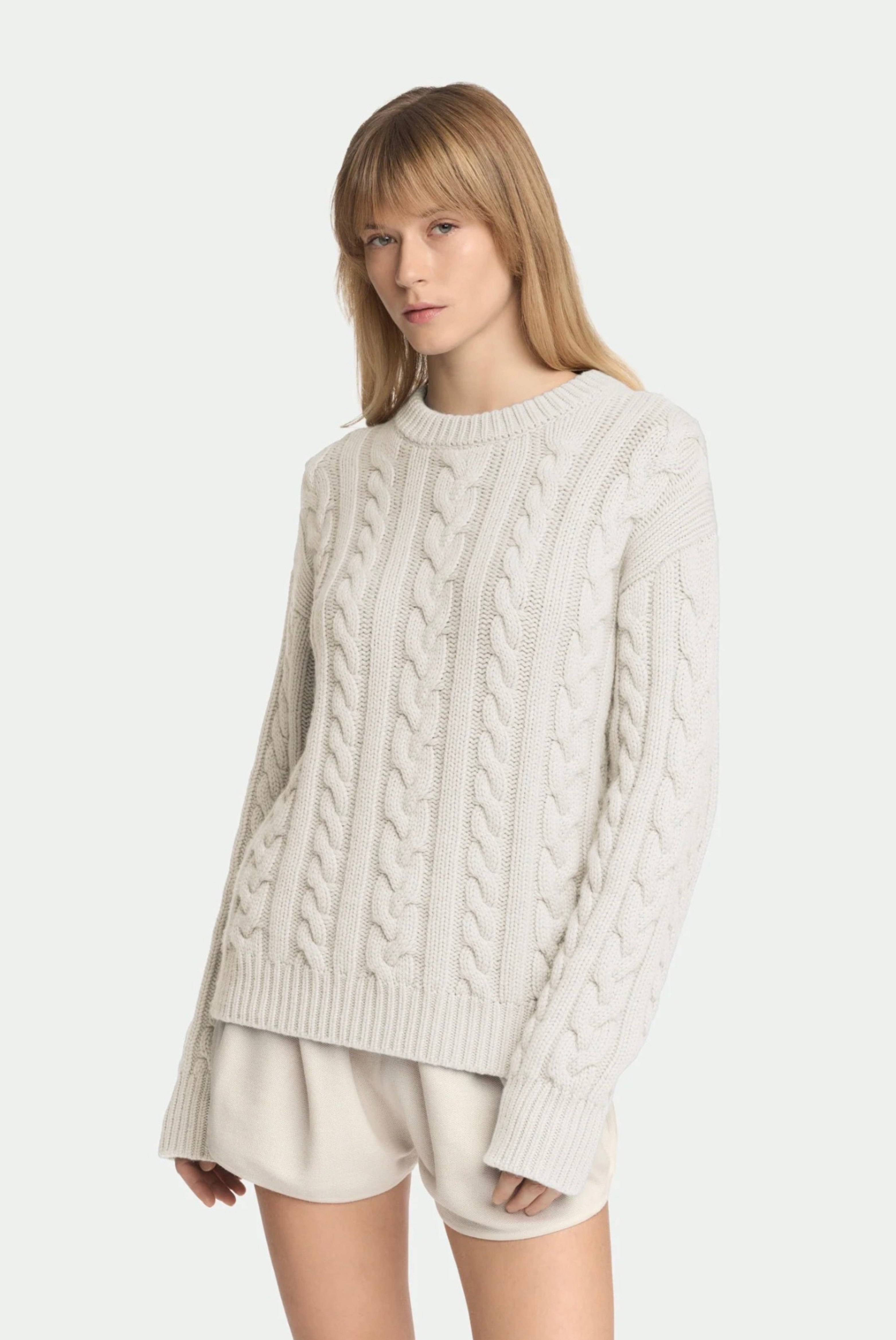 Crewneck in Luxury Cashmere