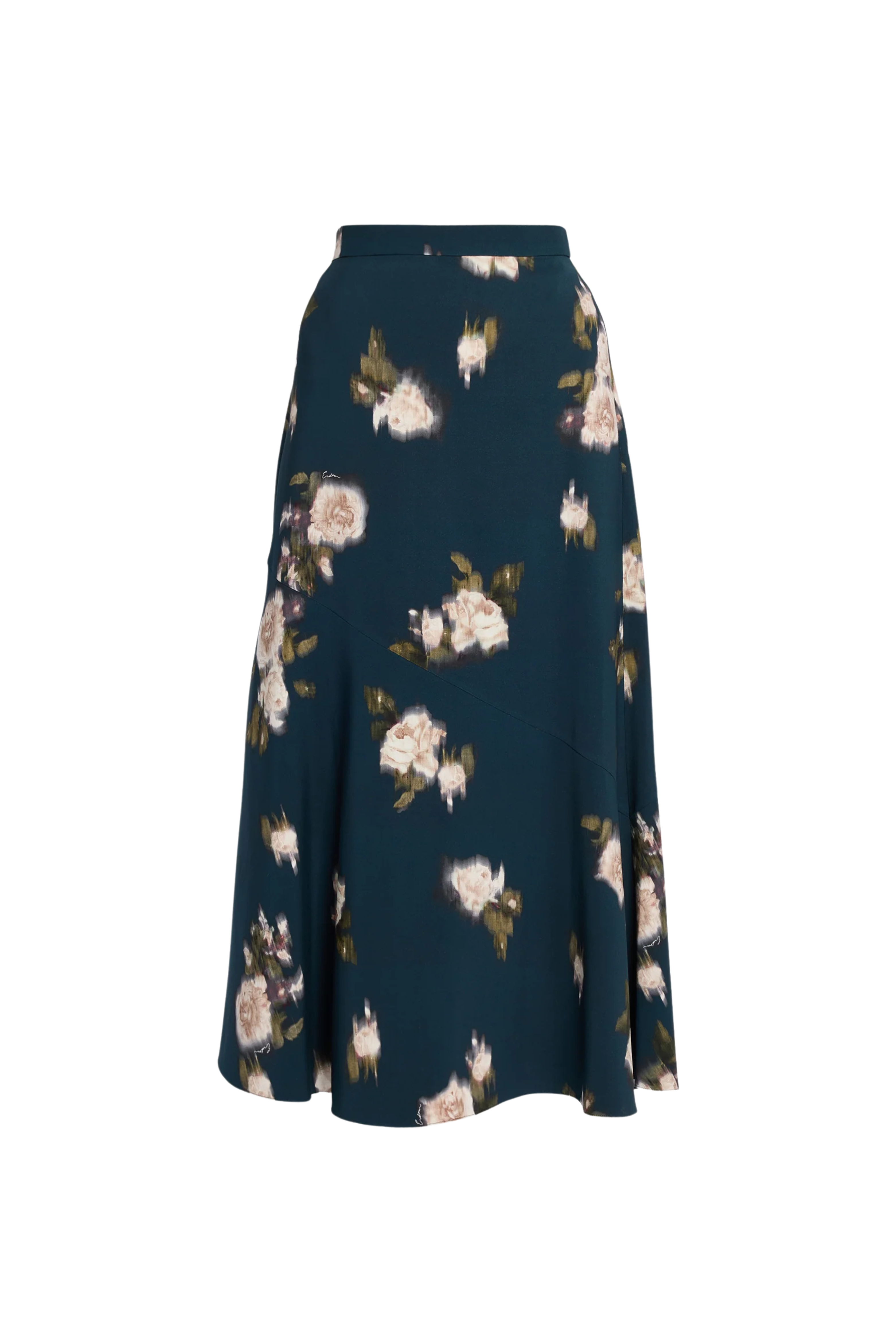 Floral Cady Midi Skirt