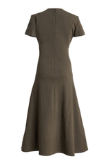The Ridley Linen-Blend Midi Dress