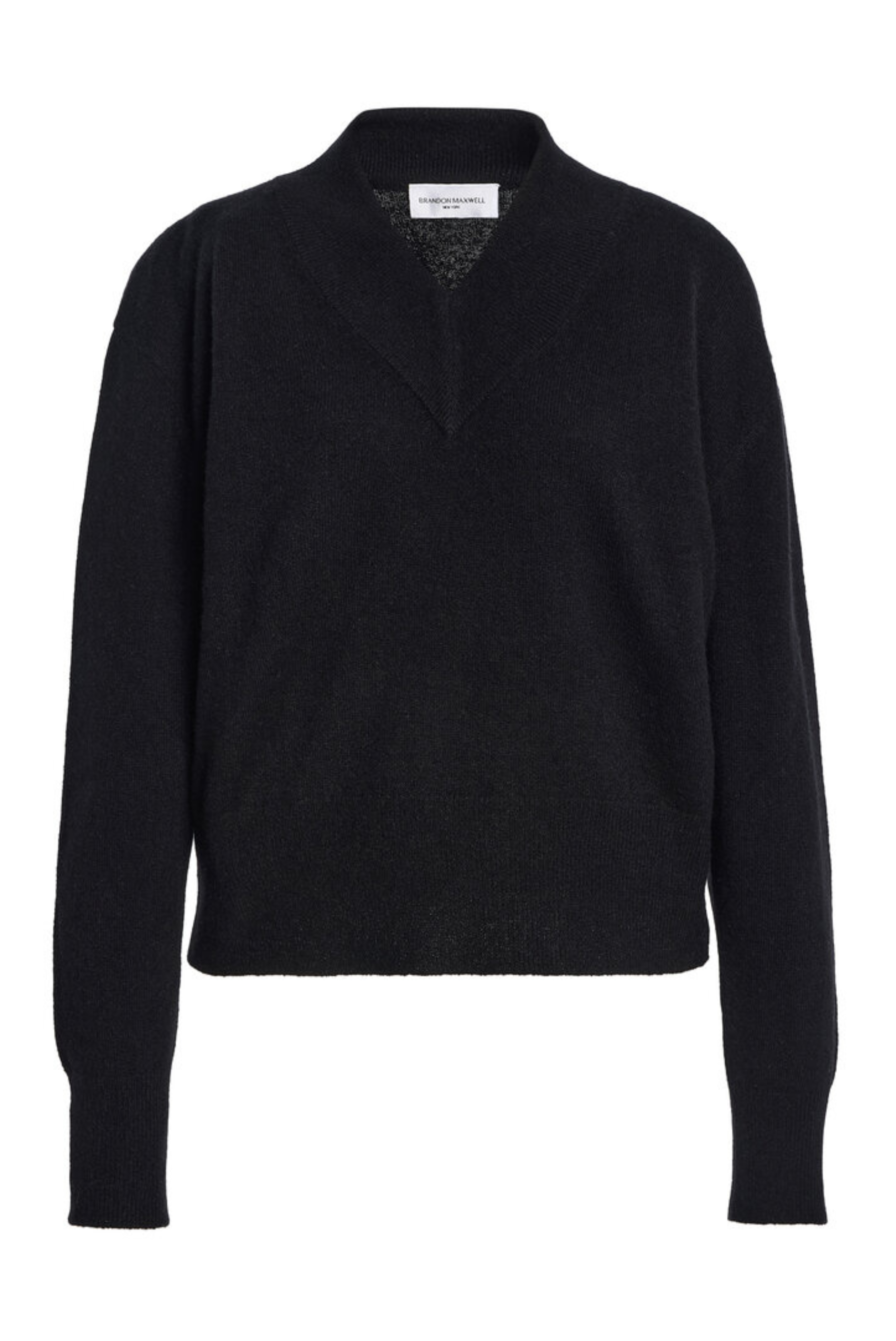 The Maris Lightweight Cashmere Sweater Black