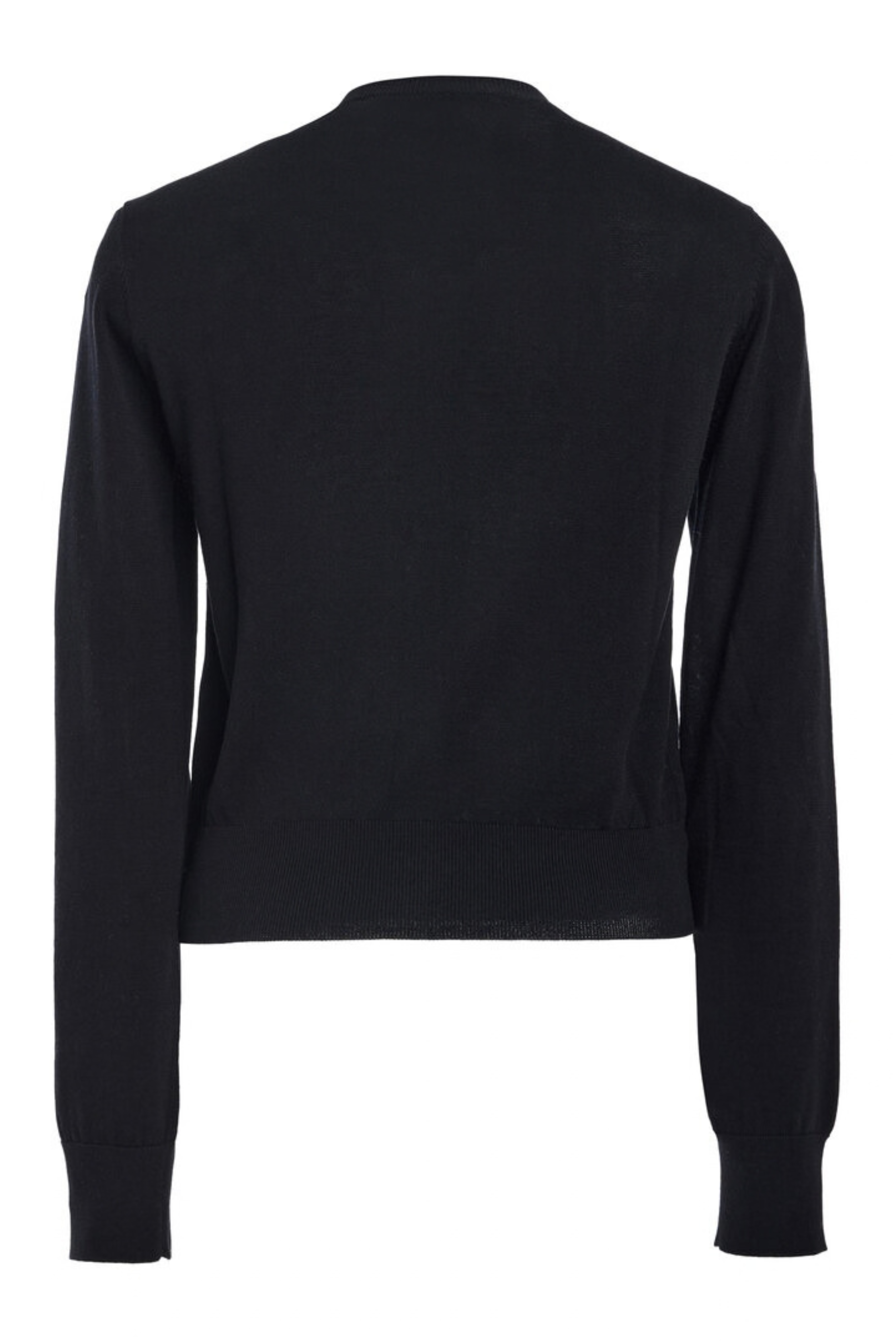 The Aubery Feather Weight Silk-Cotton Cardigan Black