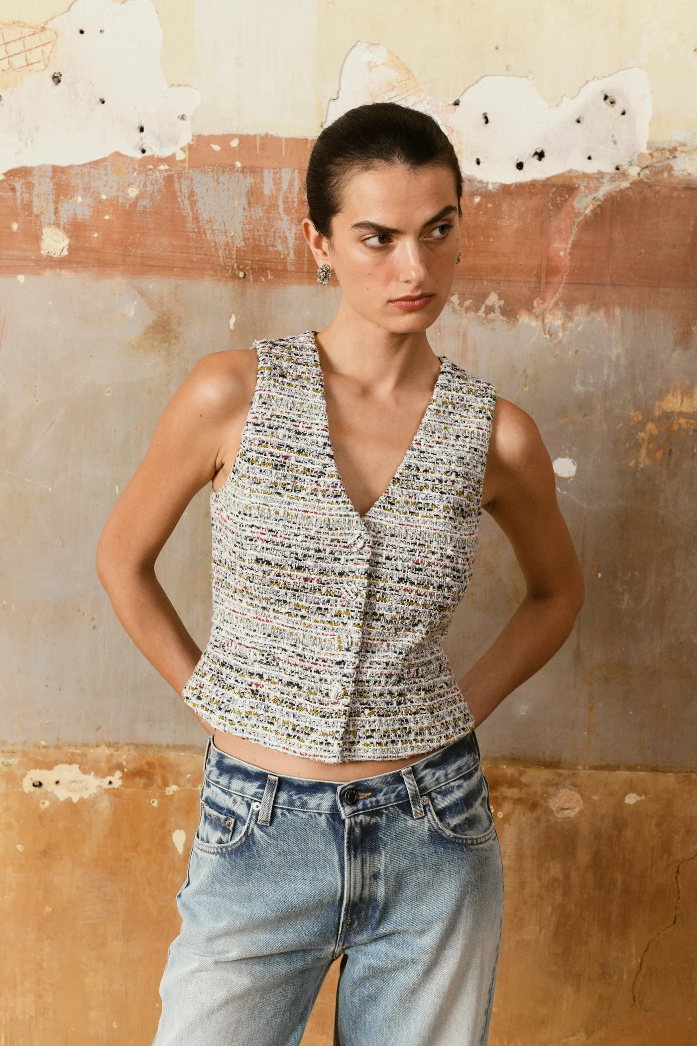 Clara Vest Confetti