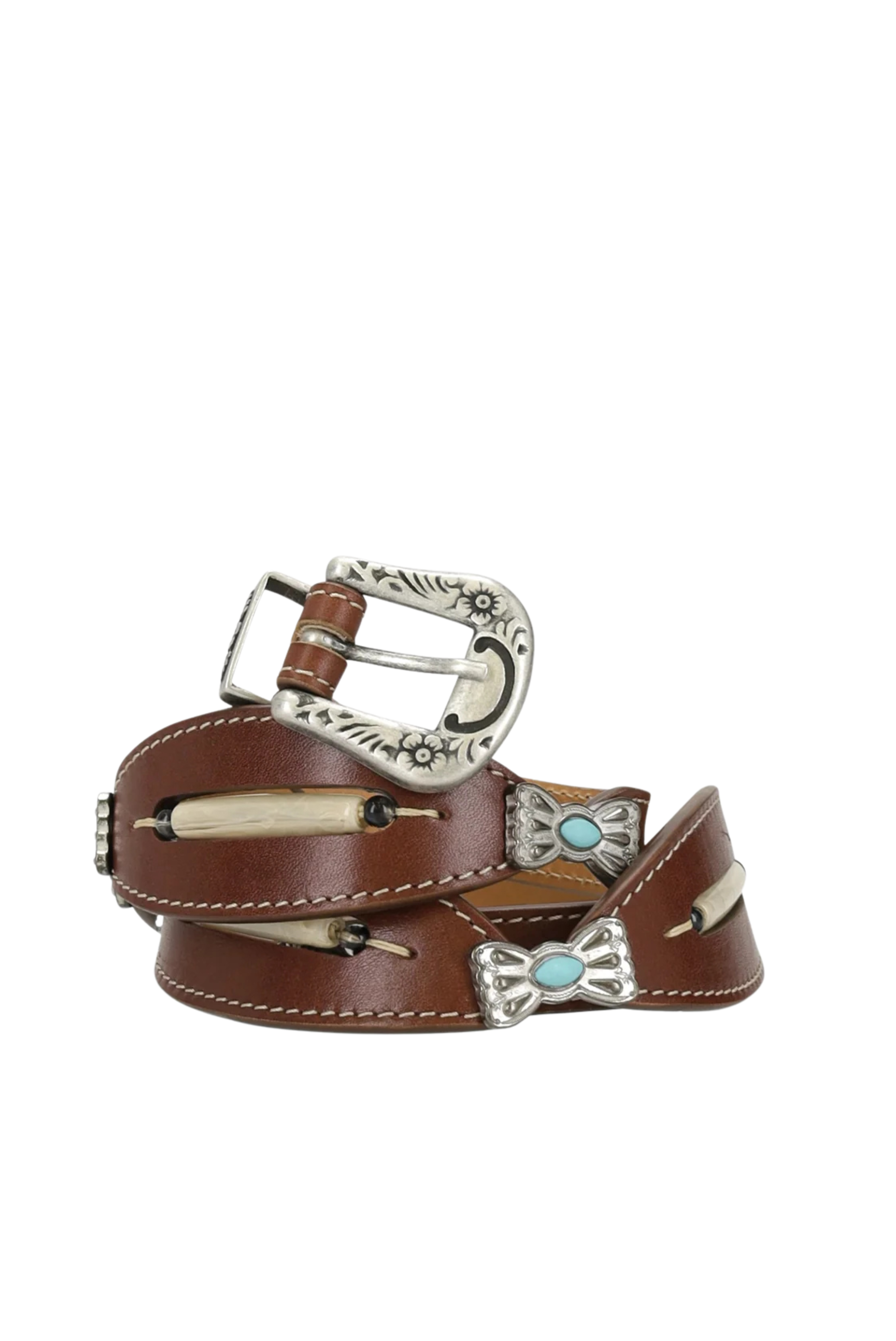 Tina Calfskin Oval Belt