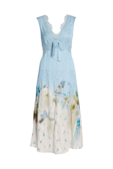 Floral Ankle Length Dress