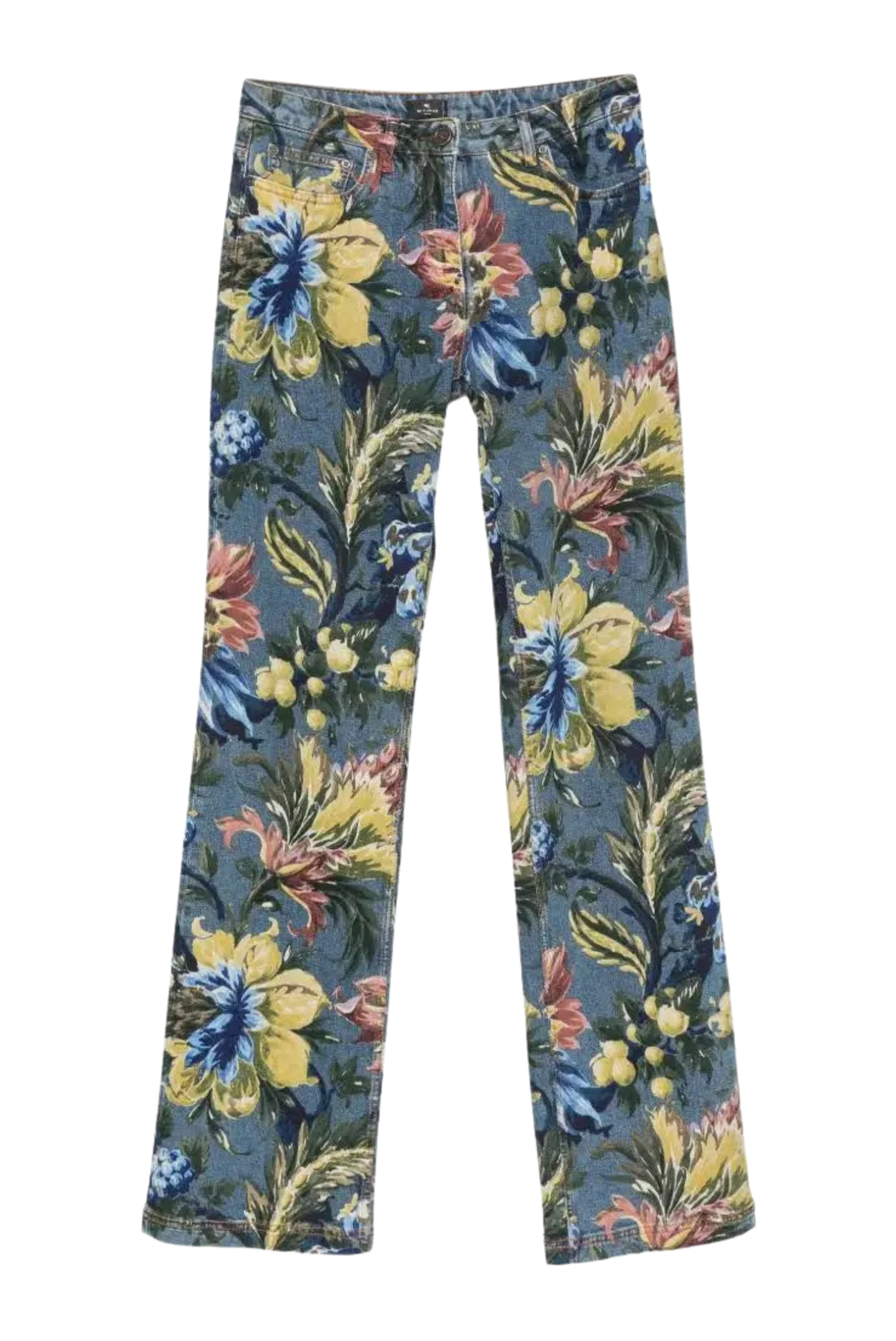 ETRO Floral Jeans