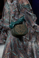 ETRO Ruffle Shawl Dress