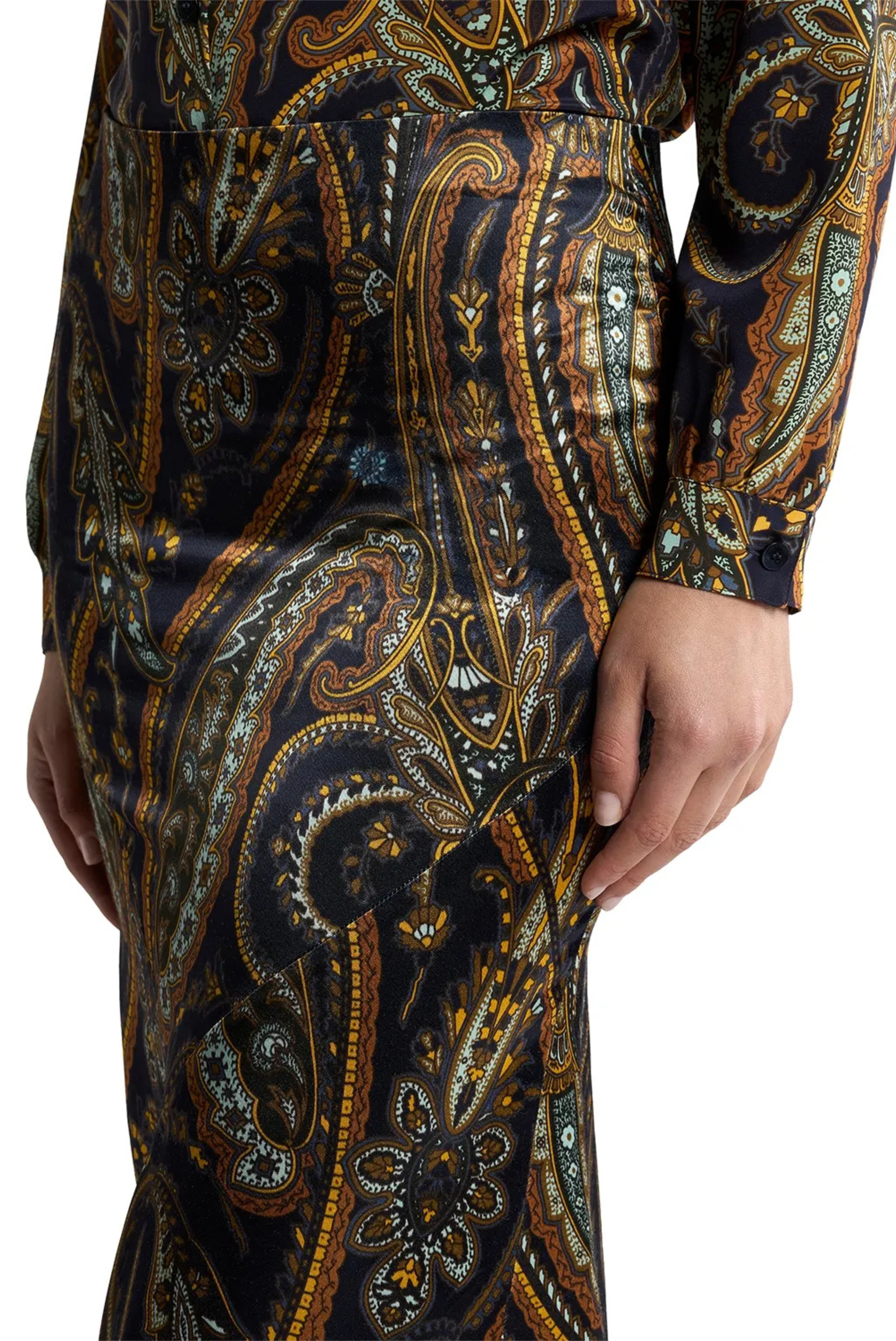 ETRO Seamed Maxi Skirt