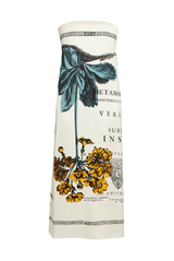 Erdem Sleeveless Cocktail Dress Etched Tulip Bronze