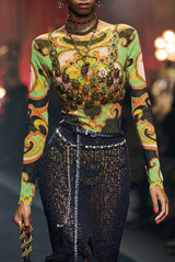 Etro Studs Belt Black 