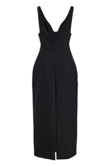 The Roxie Wool-Silk Sheath Dress