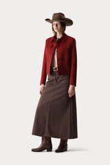 Fortune Cashmere Cropped Jacket