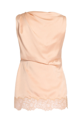 Sleeveless Draped Top