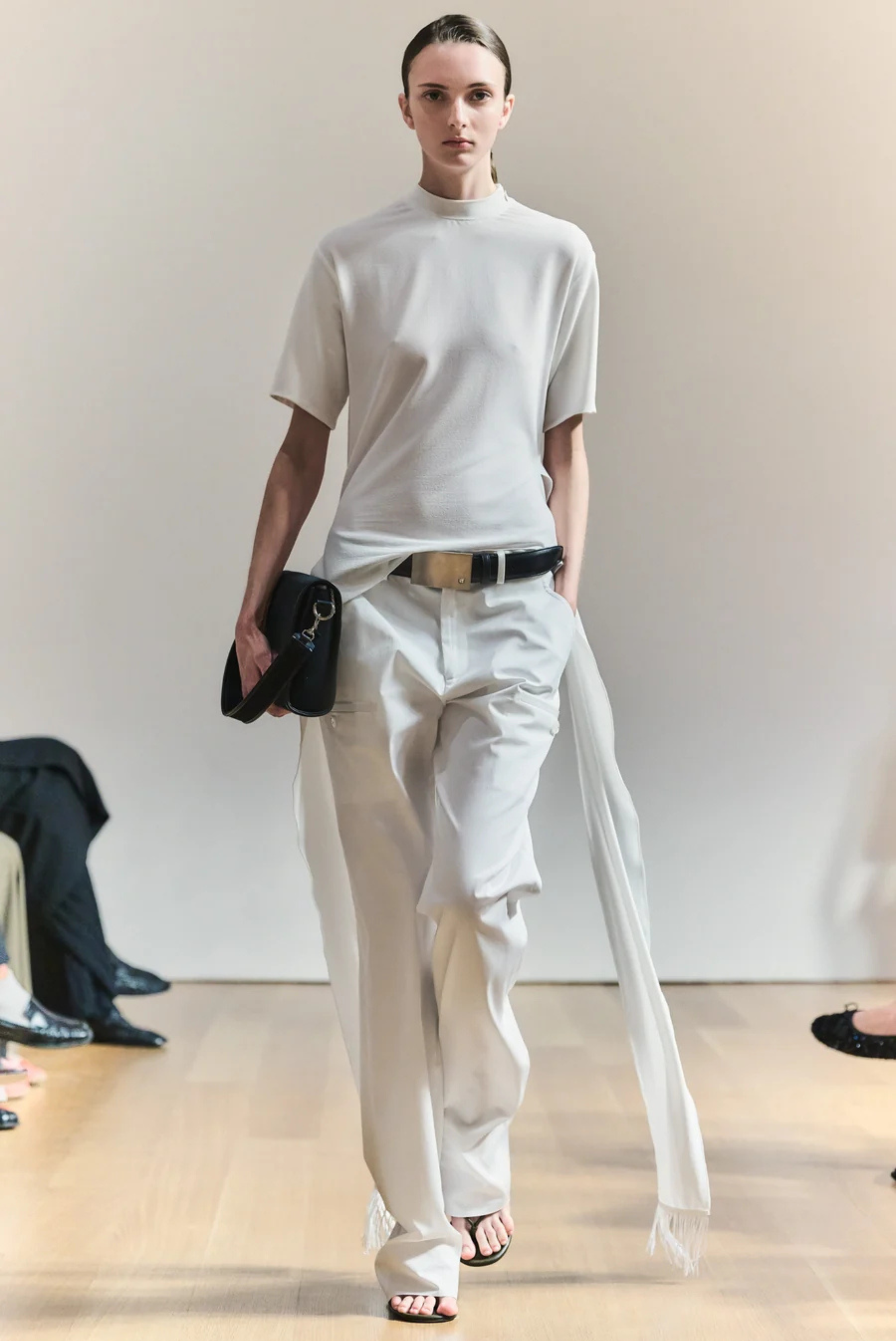 The Bailey Carpenter Pant White