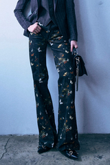 Charlotte Jean Multicolor Black Butterfly