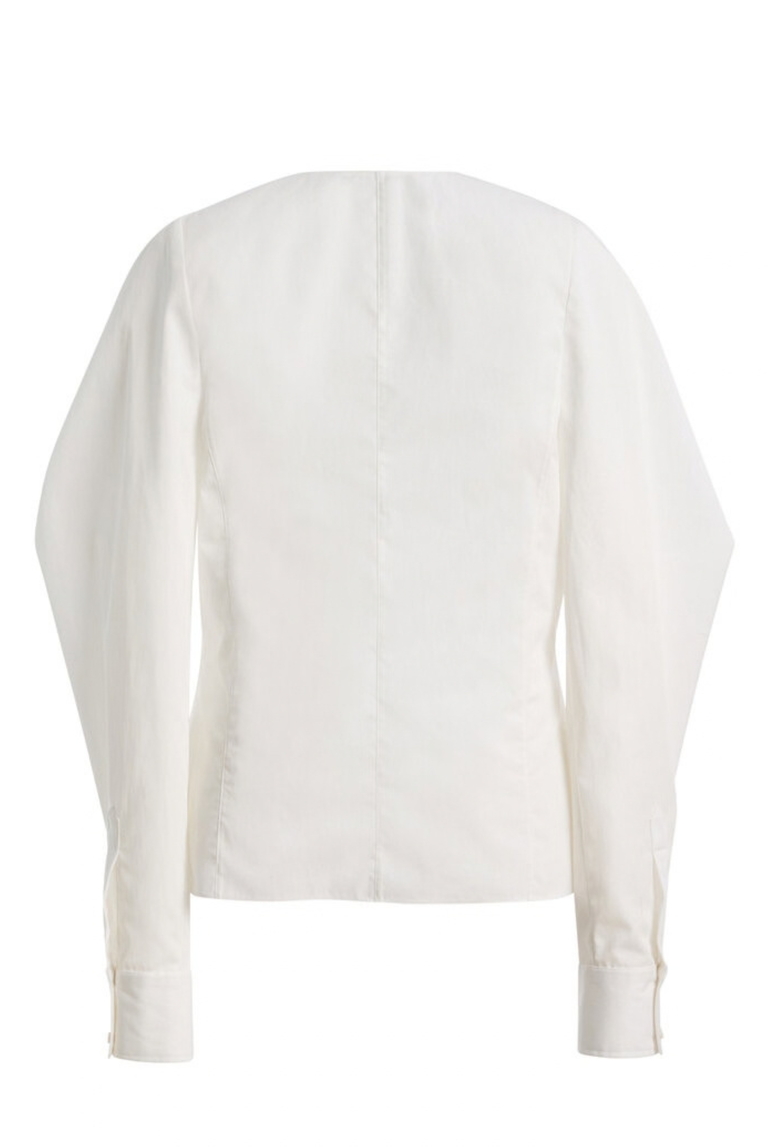 The Carter Gathered Cotton Shirt
