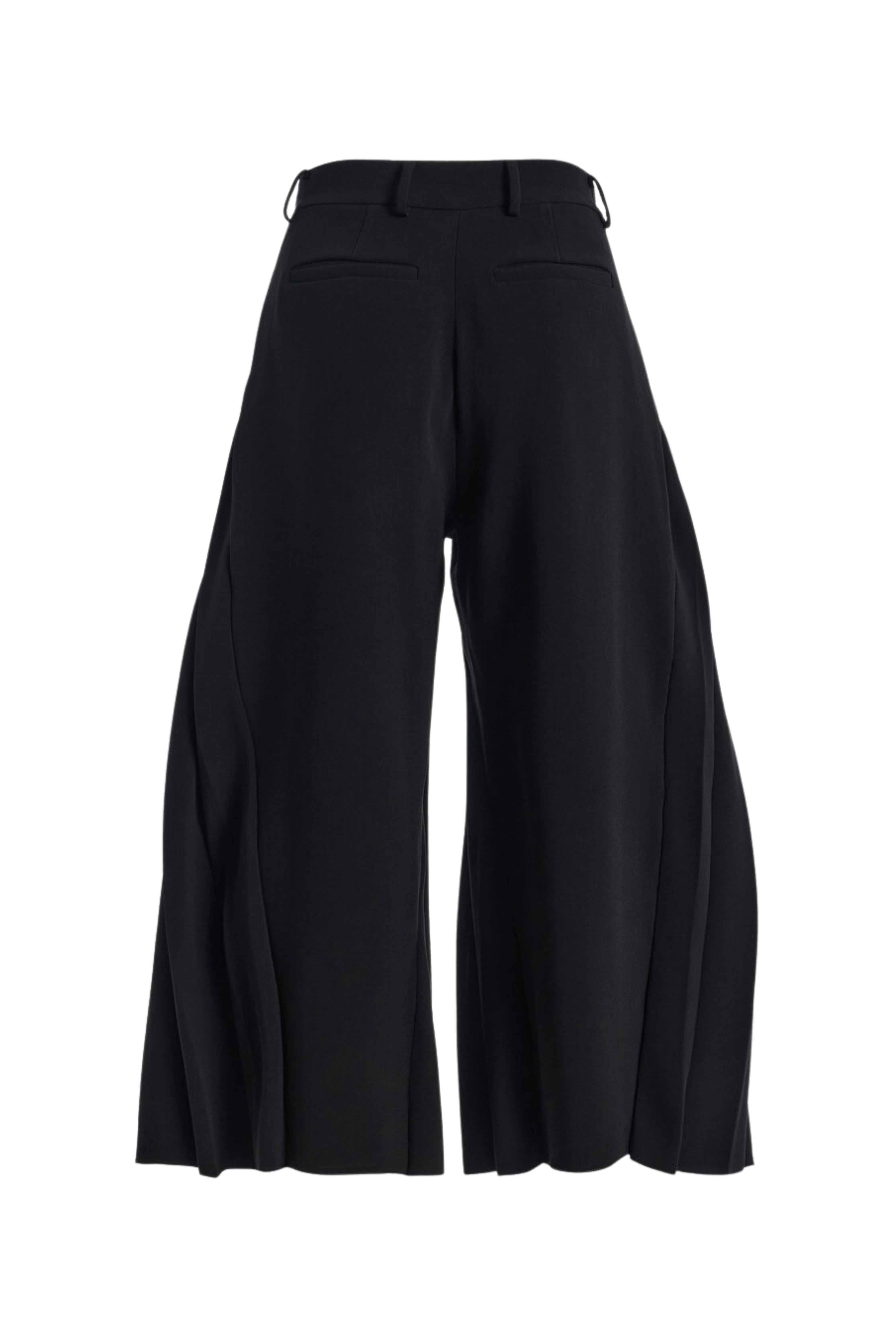 The Roxanne Pleated Trouser Black